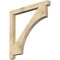 Ekena Millwork Westlake Craftsman Rough Sawn Bracket, Douglas Fir, 4"W x 46"D x 46"H BKT04X46X46WTL04RDF - alternate 1